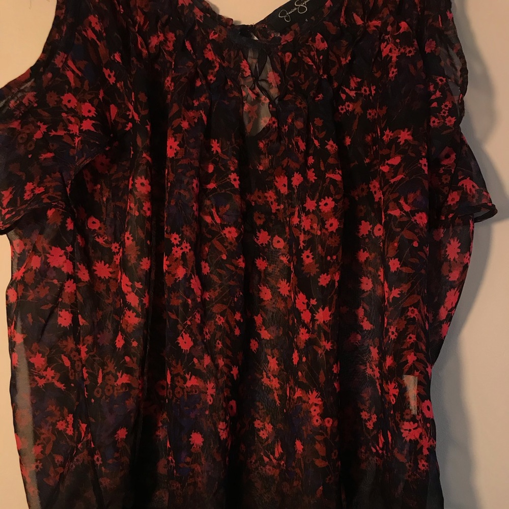 Floral Jessica Simpson blouse